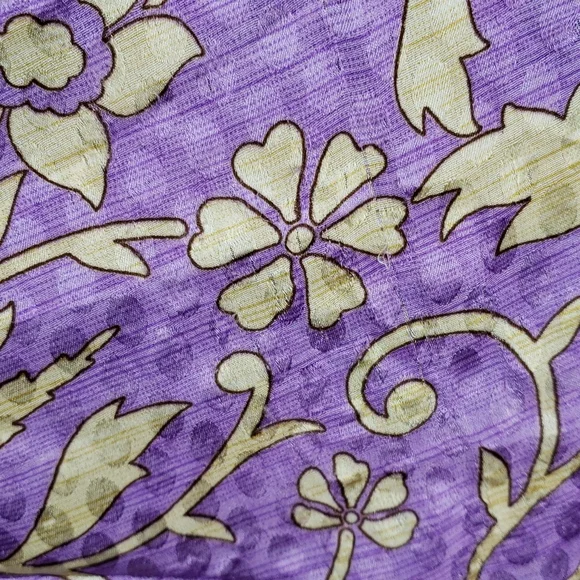 Darn Good Yarn Sari Silk Wrap Skirt Tea Goddess - Picture 10 of 16